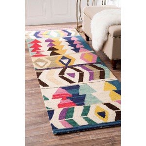 Nuloom Ofelia Bohemian Wool Indoor Area Rug - 1 of 4