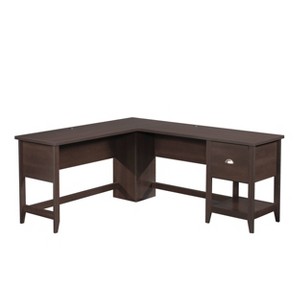 Sauder Summit Station L Desk Cinnamon Cherry - 1 of 4