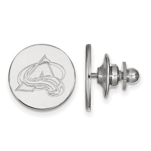 Black Bow Jewelry Sterling Silver Colorado Avalanche NHL Pin - 1 of 3