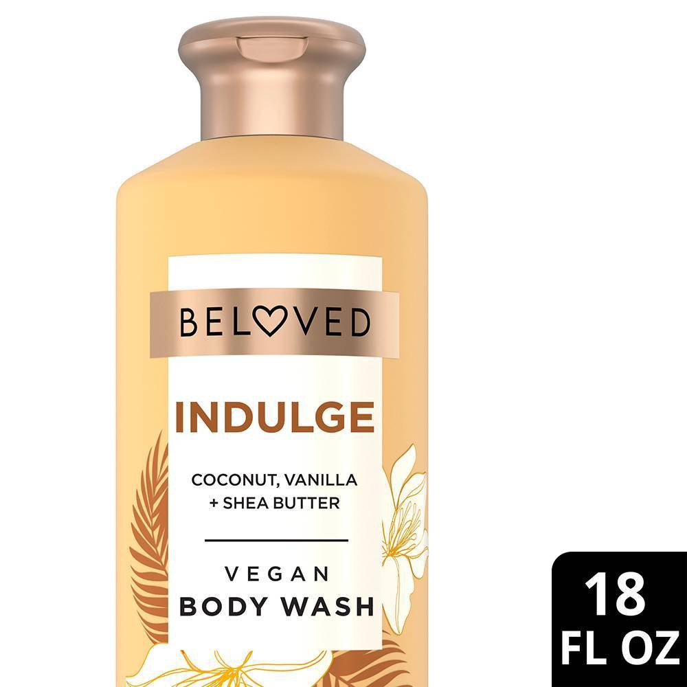 Photos - Shower Gel Beloved Indulge Vegan Body Wash with Coconut, Vanilla & Shea Butter - 18 f