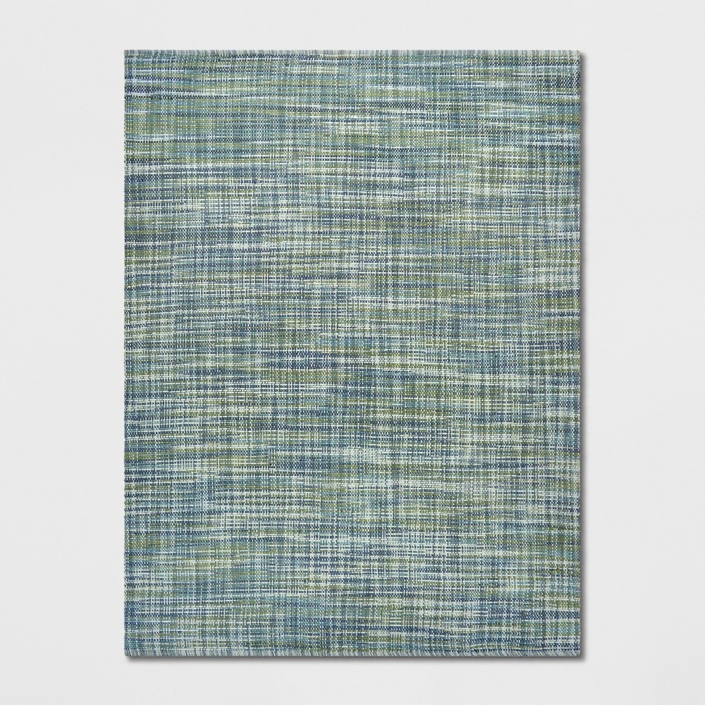 9'X12' Basketweave Tie Dye Design Area Rug Green - Project 62 was $399.99 now $199.99 (50.0% off)