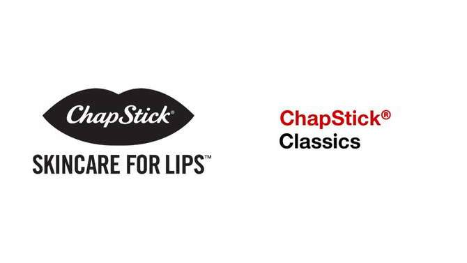Chapstick Classic Lip Balm Blister Pack - Cherry - 3ct/0.45oz, 2 of 32, play video