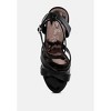 Socialite Metallic Ankle Strap Heel Sandals Women - 4 of 4