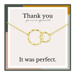 HOPE LOVE SHINE Thank You Necklace for Party Hostess –  Event Coordinator Wedding Planner Appreciation Jewelry - 1 of 4