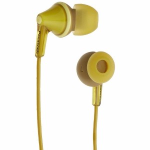 Panasonic Earbuds  Soft Comfort Memory Fit In Ear Placement Ergo fit Wired Earphones  [Yellow] - 1 of 2