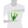 Unique Bargains Aquarium Plastic Plant Decoration Ceramic Base Assorted Color 6 Pcs - 2 of 4
