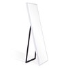 17"x59" White Free Standing with Adjustable Easel Floor Mirror White - Patton Wall Decor - image 2 of 4