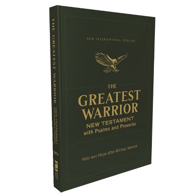 Niv, the Greatest Warrior New Testament with Psalms and Proverbs, Pocket-Sized, Paperback, Comfort Print - by  Zondervan
