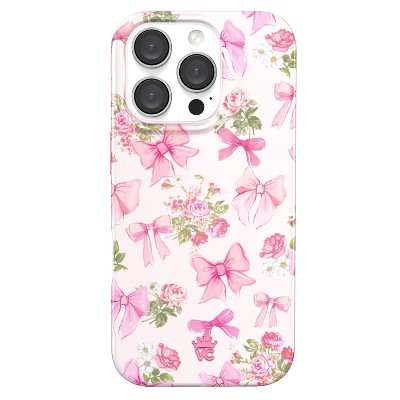 VELVET CAVIAR Apple iPhone 16 Pro MagSafe Case - Posie Pink Bow
