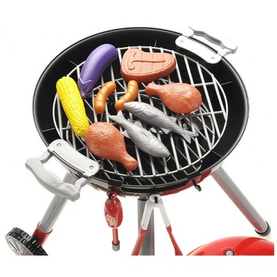 Pretend Play Kitchen Set Toys BBQ Grill For Kid Toddler Children Food Cooking 