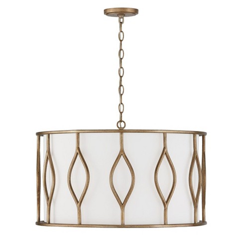 Capital Lighting Cohen 4 - Light Pendant In Mystic Luster : Target