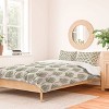 Deny Designs 3pc Full/Queen Coastl Studio Palm Sketches Duvet and Sham Set - 2 of 4