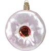 Old World Christmas Blown Glass Ornament for Christmas Tree, Frosted Donuts, Assorted (Pack of 2) - 3 of 4