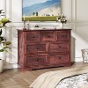 Farmhouse Wood Dresser for Bedroom - 4 of 4