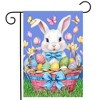Briarwood Lane Garden Flag 12x18 For Outdoor Easter Bunny Basket For Easter Garden Flag Flags For Outside - 2 of 4