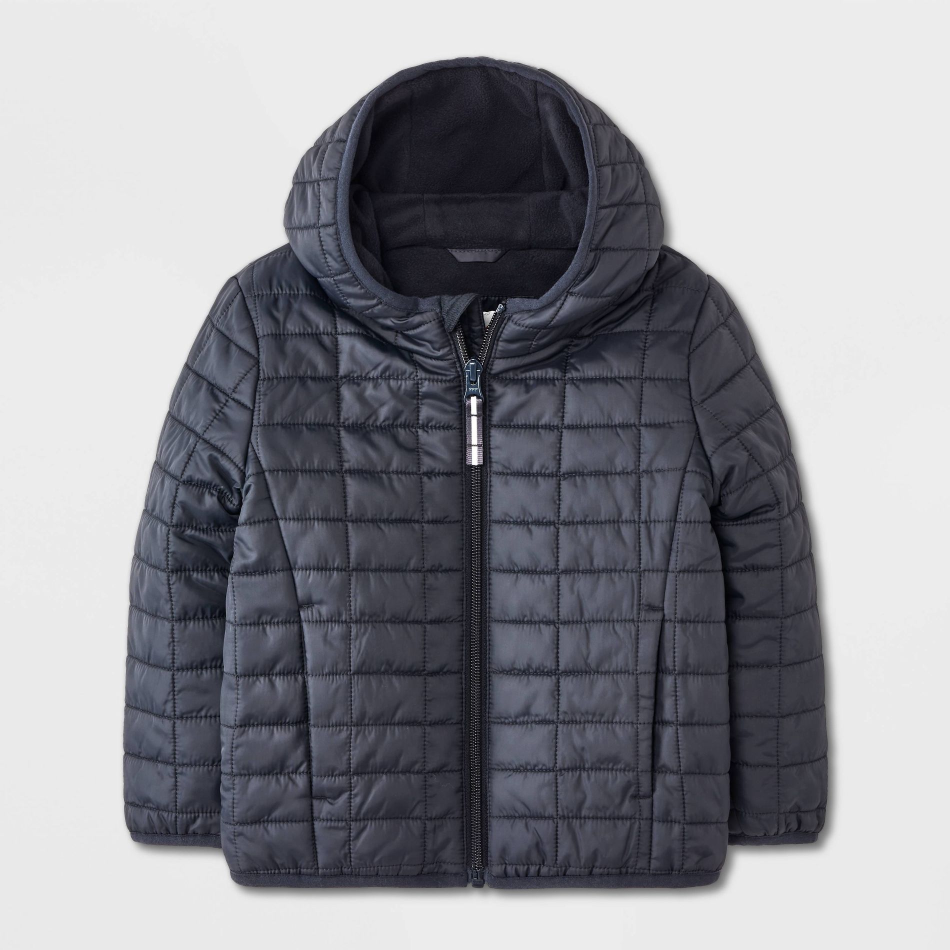 Toddler Boys' Value Puffer Jacket - Cat & Jack™ Black