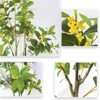 Osmanthus Flowers Artificial Tree, I Living Room Porch Fake Plants Bonsai Treendoor Decoration Faux Plant - 4 of 4