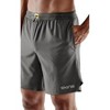 SKINS SERIES-3 Men's Premium Compression Shorts-50+ UPF, Moisture-Wicking for Running, Pickleballl & Basketball - 4 of 4