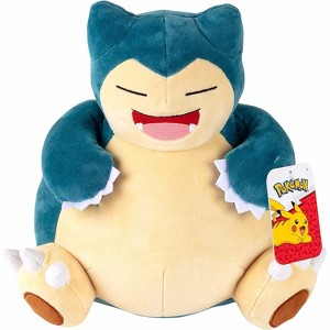 Pokemon Snorlax Plush- Officially Licensed - Generation One - Authentic Large 12-inch Soft Stuffed Animal Toy Figure - Gift for Kids, Boys, Girls - 2+ - 1 of 4