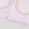 Anna-Kaci Women's Open Toe Yoga Socks with Anti-Slip Grip Sole Breathable Fabric for Barre and Pilates 2-Pack - 4 of 4