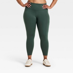 Women's Dynamic Flex High-Rise Pocketed 7/8 Leggings - All In Motion™ - 1 of 3