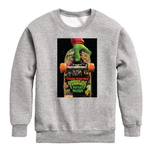 Boys' - Teenage Mutant Ninja Turtles - Mutant Mayhem Graphic Long Sleeve Fleece Sweatshirt - 1 of 4
