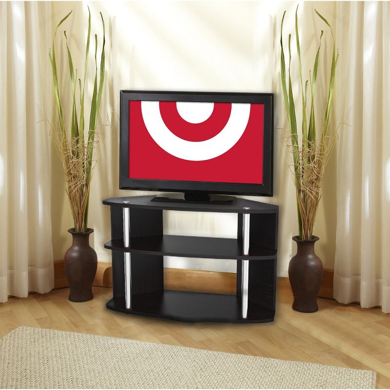 Designs2Go Swivel 3 Tier TV Stand for TVs up to 32" - Breighton Home, 3 of 6