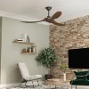 FUFU&GAGA Modern 60" Wood Ceiling Fan with Copper Motor, Remote & Timer - 2 of 4