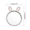 Unique Bargains Rabbit Ears Mirror Phone Case Decoration 1 Pc - 3 of 4