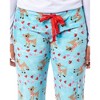 Seven Times Six Rudolph Woman's Lights Rudolph Fleece Pajama Pants Juniors Adjustable Waist - 3 of 4