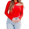 Women's Long Sleeve Caliente Top - Label 86 - image 3 of 4