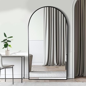 PexFix Aluminum alloy side arched full length mirrorr-With Stand - 1 of 2