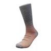 Gray to Orange Graduated Striped Pattern Dress Socks from the Sock Panda (Tween Sizes, Small) - image 3 of 3