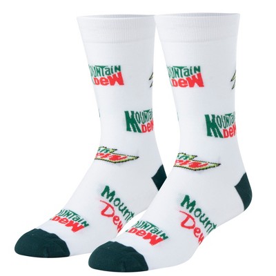 Crazy Socks, Fun Pepsi, Mt. Dew Soda Socks, Funny Gifts For Men : Target