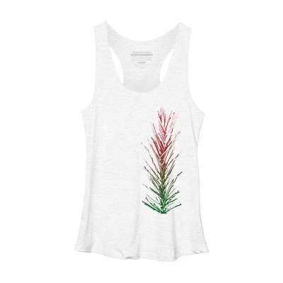 Women's Design By Humans Feel like Christmas By Alice9 Racerback Tank Top