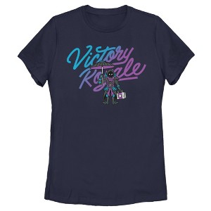 Women's Fortnite Victory Royale Raven Float On T-Shirt - 1 of 4