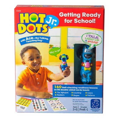 Educational Insights Getting Ready for School Hot Dots Jr.