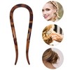 Unique Bargains U-shaped Hair Pin 4.33"x1.57" 1 Pc - 3 of 4