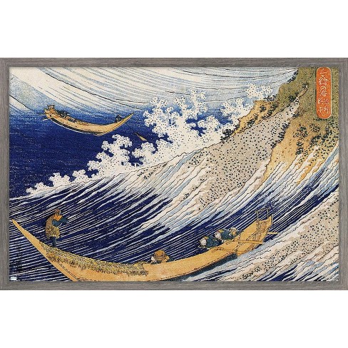 hokusai framed prints