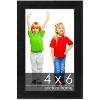 PosterPalooza | Photo Size Classic Modern Grey Frame - UV Acrylic, Foam Board Backing, Hanging Hardware - 2 of 4