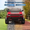 Jojoka 24V Licensed Ride on Car for Big Kids, 2-Seater Electric Truck with Remote Control, 3 Speeds, Music & LED Lights - 2 of 4