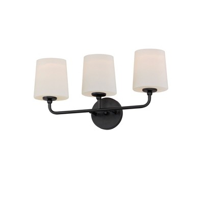 Maxim Lighting Bristol 3 - Light Vanity in  Black
