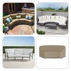 Covers&All Curved Outdoor Couch Cover, 1000D Waterproof, UV-Resistant Patio Furniture Cover - 2 of 4
