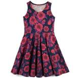 Mightly Girls Fair Trade Organic Cotton Print Sleeveless Twirl Dress