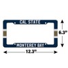 California State University Monterey Bay Stripe License Plate Tag Frame - image 4 of 4