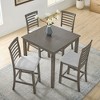 5-Piece Bar Height Dining Set with a Table and Four Chairs - 2 of 4