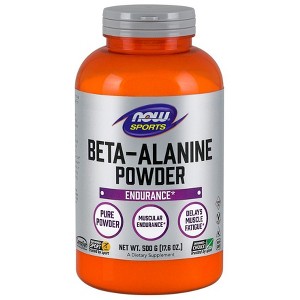 Beta-Alanine Powder by Now Foods  -  500 g Powder - 1 of 3
