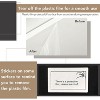 Modern Coffee Table with LED Lights 16 Colors 4 Lighting Modes Easy Assembly Console Media Cabinet Entertainment Center for Living Room - 4 of 4