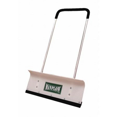 MANPLOW PRO32 Snow Shovel, 48 in Aluminum U Handle Handle, HDPE Blade Material,