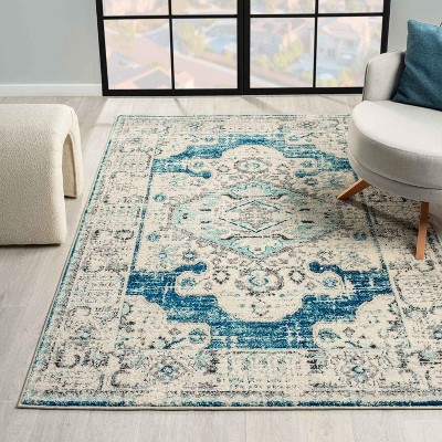 Luxe Weavers Oriental Medallion Indoor Rug